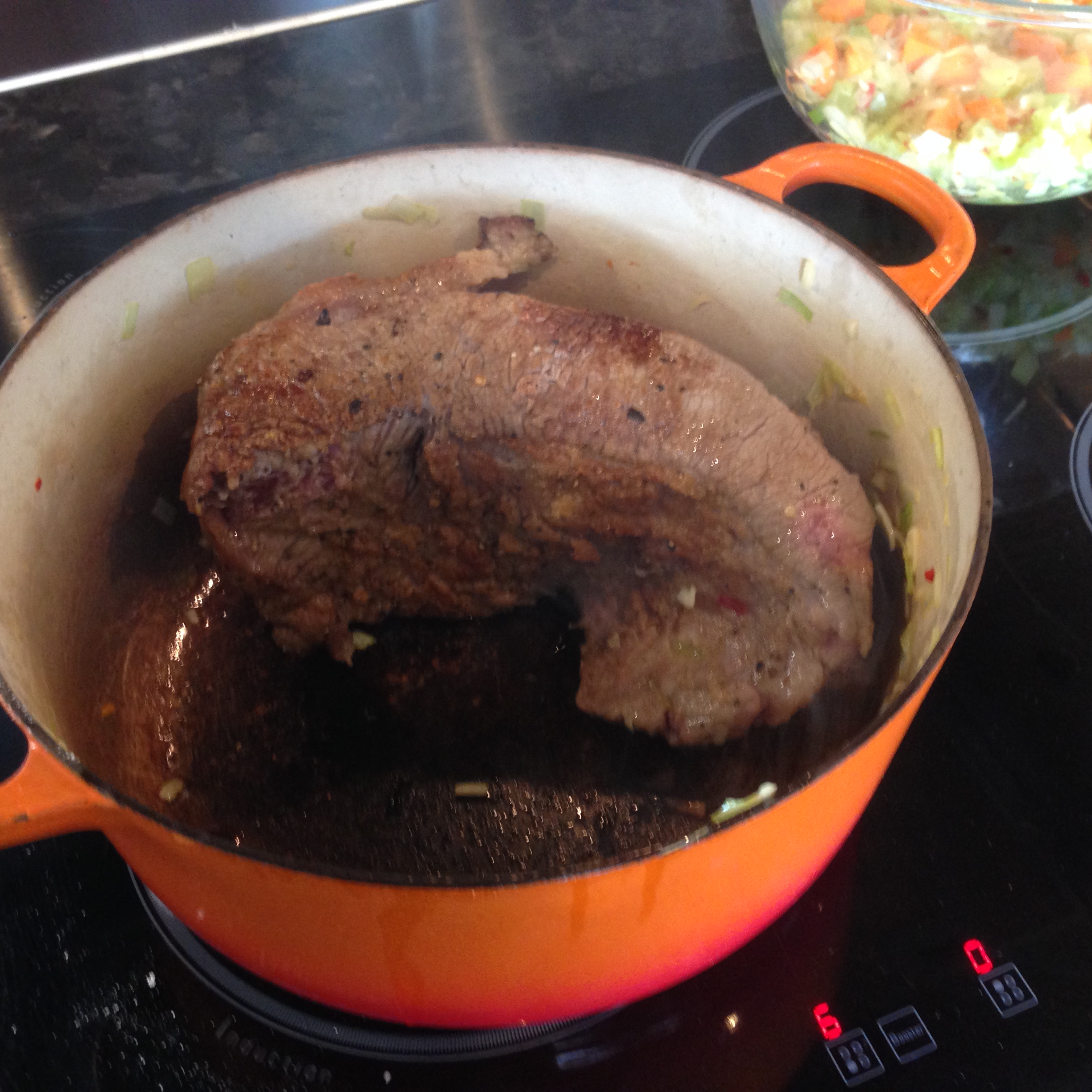 beef-searing-in-casserole