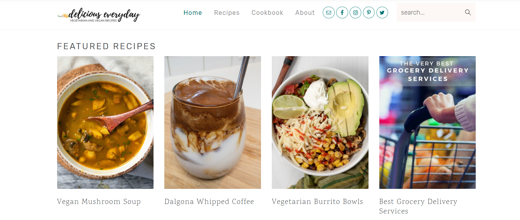 a delicious everyday